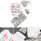 4pcs Toddler Boys Girls Clothes Set Cartoon Print Cotton Clothing (9-12M)