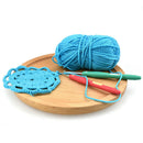 9pcs/set Crochet Hook Set Soft Handles Knitting Needles Yarn Sewing Alumin BX