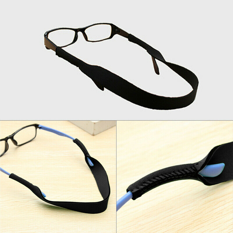 Eye Glasses Sunglasses Neoprene Stretchy Lanyard Sports Gym Band Strap Co FVF