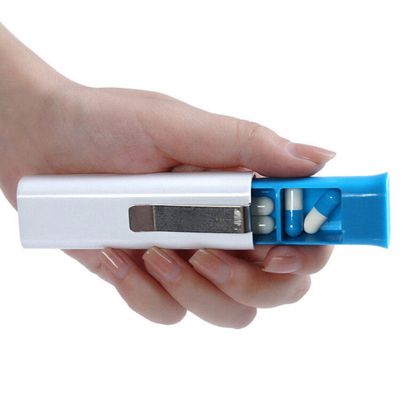 3 Grids Portable Pill Medicine Box Holder Storage Organizer Container Case Cy