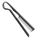 1 Pc Styling Combs Tool Haircut Straightening V Shape Black Color Comb Clip