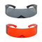 2x Women Mens Futuristic Wrap Visor Sunglasses Shield Sun Glasses Eyewear