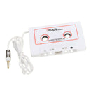 3.5mm Universal In Car Audio Cassette Adapter for Smartphones MP3 MP4 (White)