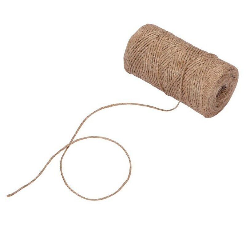 DIY Handmade Jute Rope 1000 Feet 2Mm 3 Ply Natural Jute Twine String Rolls