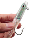 Sequined Tieban Road Bait Double Hooked Lead Fish Throw Hard Metal Jig Bait