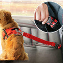 3X Dog Pet Safety Adjustable Car Seat Belt Harness Leash Travel Clip Strap Lead