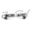 1 pair For Transparent Lens Front Led Relay Lamp Front Bar Steering Lamp Fo Q6G3