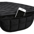 Winter Warm Plush Anti Slip Car Interior Seat Cover Plaid Cushion Protector