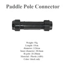 Lot 2 Kayak Paddles Connectors, Canoe Oars Screw Joint for Inflatable Boat SUP