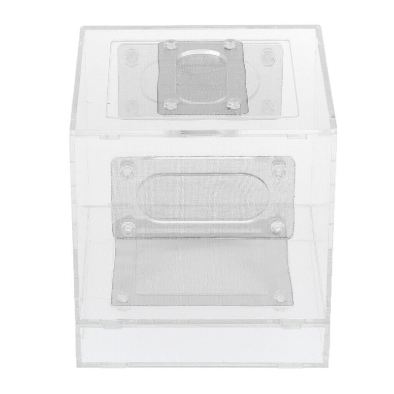 Breeding Box Clear Acrylic Case Habitat for Mini Pet House for Reptiles