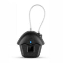 Smart Fingerprint Padlock Led Safe Usb Charging Rechargeable Waterproof Doo
