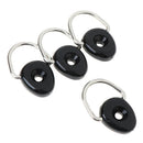 4Pcs Loop Buckle Camping Marine D Ring Accessories Tie Down Water Sports Kaya FT