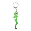 Aluminum Beer Bottle Opener Keychain Girl Shape Mini Bottle Openers Keys Co L9R5