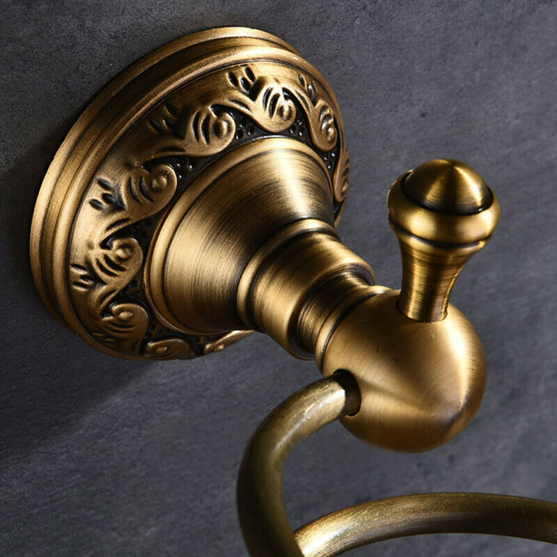 Solid Anti-Rust Aluminium Made Wall Mounted Hair Dryer Rack Holder Stand Ra N6I9