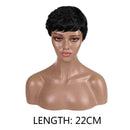 Sexy Short Human Hair Wigs Pixie Cut Real Brazilian Lace None Wig Wig Wave X9N8