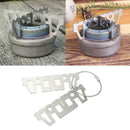 Liquid Alcohol Stove Stainless Steel Cross Bracket Stove Accessories Alcoho Q3H2