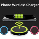 Universal Q5 Wireless Power Charging Fast Charger Pad For Huawei LG HTC Phone