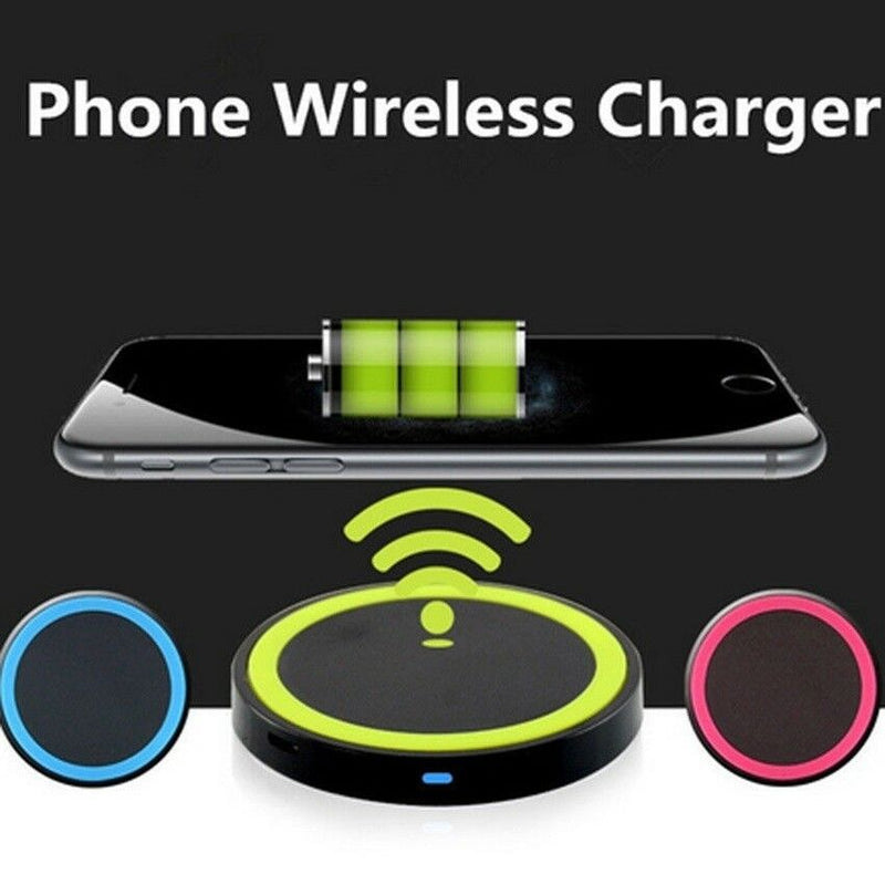 Universal Q5 Wireless Power Charging Fast Charger Pad For Huawei LG HTC Phone