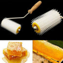 Bee Honey Extracting Uncapping Needle Roller Plastic Beekeeping Comb Tools  BX
