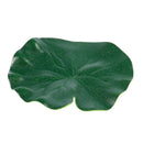 5 Pcs Aquarium Fish Tank Green Lotus Leaf Plastic Floating Decor 5.5" Dia T7K9