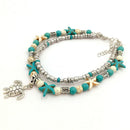 Boho Ankle Bracelet Women Fashion Bead Adjustable Beach Anklet Gift Shell Chain