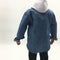 1/6th Scale Cowboy Shirt Coat for 12inch Hot Toys Kumik Male Body