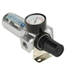 1/2 Inch Air Compressor Filter Oil Water Separator Digital Regulator Pressu