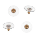 Earring Backs,Earring Backings 10 Styles Earring Back Clips Shape Earring B