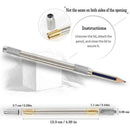 1pcs metal Pencil Lengthened Extender Holder 10.4 cm Long Color Random