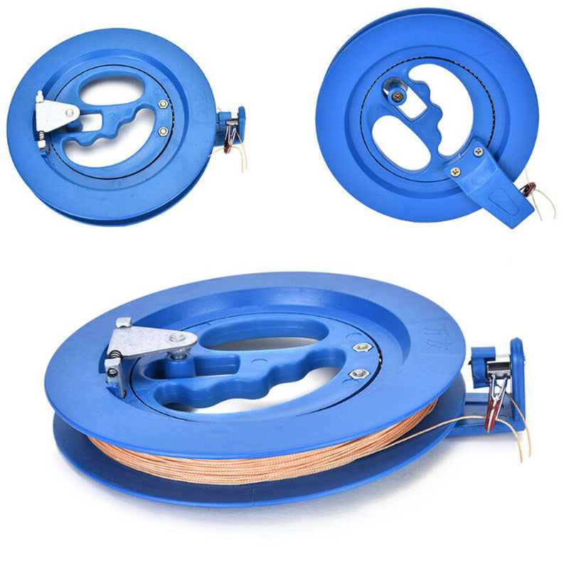 16cm plastic+polyester Kite Line Kite String Line Reel Grip Wheel Handle Too Gw