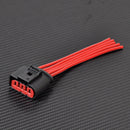 1J0973775A MAF Mass Air Flow Sensor 5 Pin Connector Plug fit for VW Golf Hf
