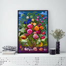 5D DIY Full Round Drill Diamond Painting Flowers Art Embroidery Kits (B918)