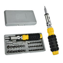 41 in 1 Portable Function Grip Ratchet Action Screwdriver Maintenance To QRI