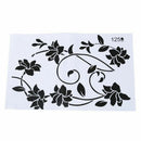 105x30cm Black Art Deco mural Painted PVC wall stickers