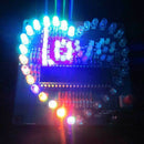DIY Colorful Heart-shaped Light Water LED Lamp Electronic Kit with She YAC