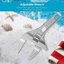Aluminium Alloy Large Open Adjustable Wrench Universal Spanner Repair Tool