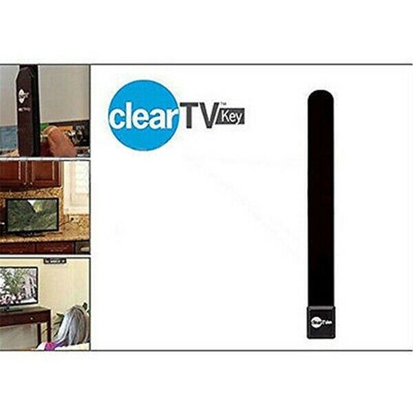 Mini Clear TV Key HDTV 100+ FREE HD TV Digital Indoor Antenna 1080p Ditch C B5P9
