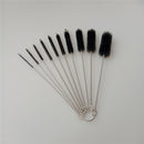 Bottle Cleaning Brush Set Nylon Wire Small Brushes For Beakers Test Tubes