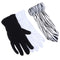 Black White Gloves To Stripe Silk Scarf Magic Tricks Magic Props ToysJCAUJ Gw