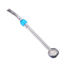 Stainless Steel Yerba Mate Tea Bombilla Straws Filtered Spoons Drinking Straw