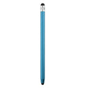 WK128 Round Dual Tips Capacitive Stylus Pen Touch Screen Pen (Light Blue)