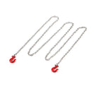 RC Car Red Chain Pull Rope Rescue Hook for Traxxas Tamiya 1/10 RC Crawler