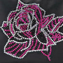 DIY Flower Special Shape Diamond Painting Leather Chain Shoulder Bag Clutch