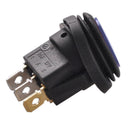 5X 12V 20A Waterproof Round On/Off Rocker Switch Car Auto Boat SPST Mari SOE