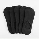 4 Pairs Men Cotton Socks Thin Solid Sports Breathable Non-slip Boat Socks A