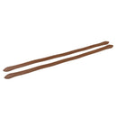2pcs PU Leather Handle for Handbag Shoulder Bag Accessories Short Strap Tan
