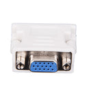 portable top dual link connector DVI-I male analog 24+5 To VGA female adapter LJ