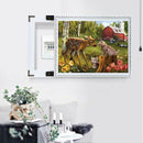 5D DIY Full Drill Diamond Painting Deer Nature Cross Stitch Decor (04)
