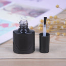 10ml Empty Nail Polish Bottle BlackGlass With AgitatorMixing Balls Nail polishBX