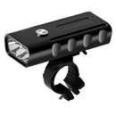 1000Lum Usb Rechargeable Built-In 2400Mah 3Modes Bicycle Light Waterproof H